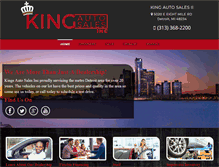 Tablet Screenshot of kingauto.org