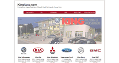 Desktop Screenshot of kingauto.com